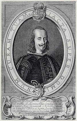 Pieter de Jode nach Anselm van Hulle - Gaspar de Bracamonte y Guzman, Graf von Pearanda