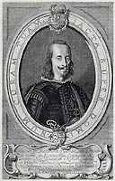 Pieter de Jode nach Anselm van Hulle - Gaspar de Bracamonte y Guzman, Graf von Pearanda